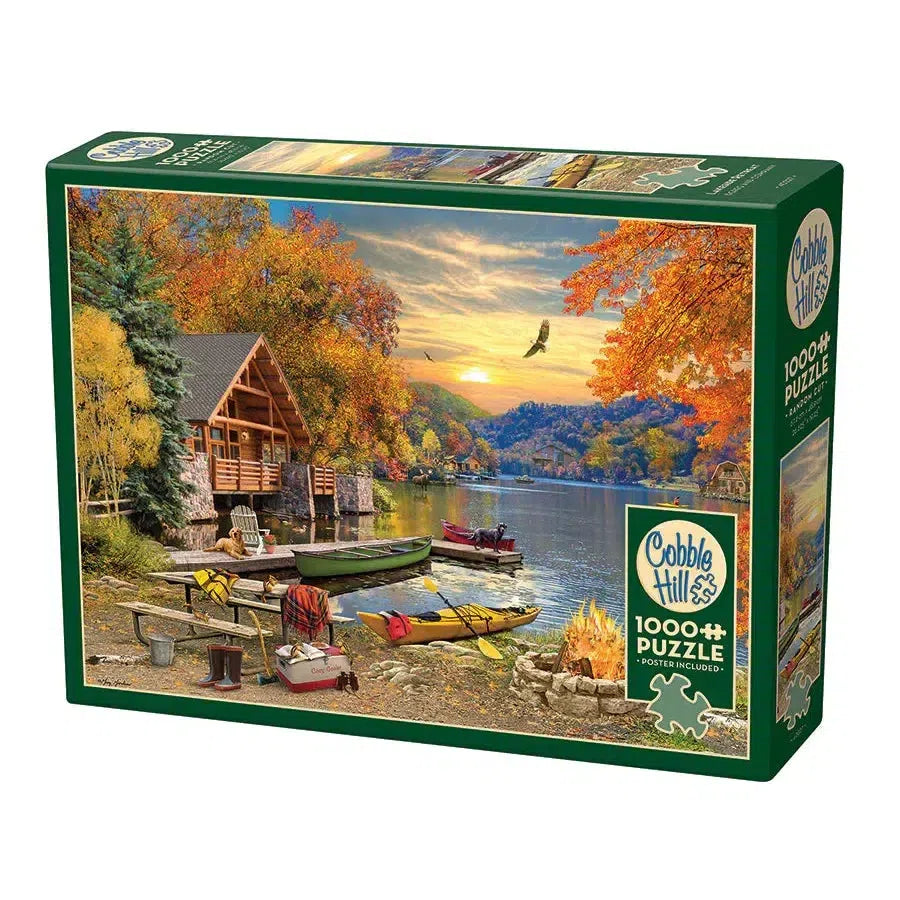 Lakeside Retreat 1000 Piece Jigsaw Puzzle Cobble Hill (ONLINE ORDER ONLY)
