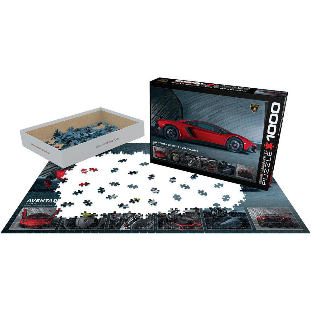Lamborghini Aventador LP750-4 Superveloce 1000 Piece Jigsaw Puzzle Eurographics (ONLINE ORDER ONLY)