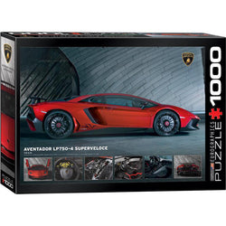 Lamborghini Aventador LP750-4 Superveloce 1000 Piece Jigsaw Puzzle Eurographics (ONLINE ORDER ONLY)