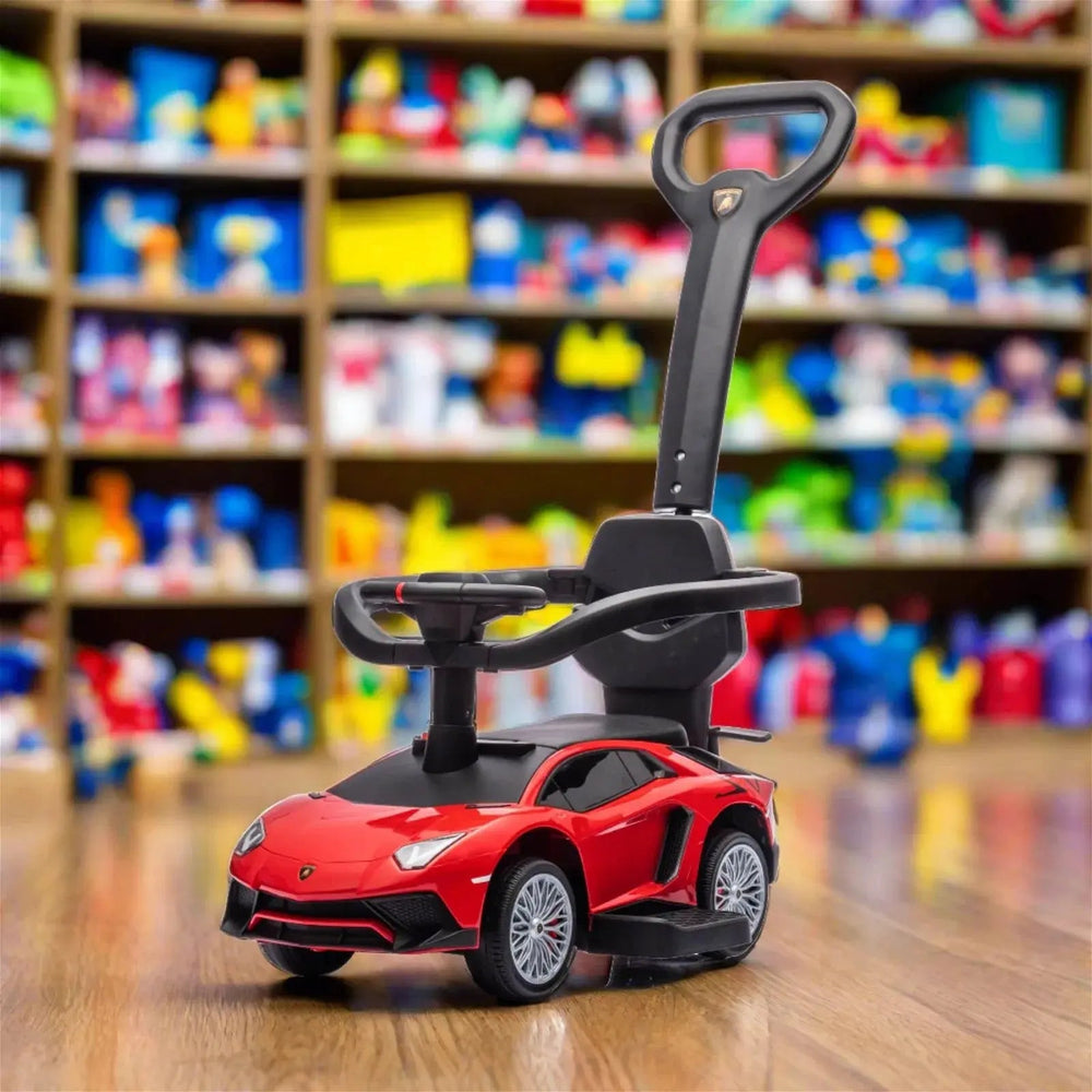Lamborghini 3-in-1 Kids Push Ride On Toy Car (ONLINE ORDER ONLY)