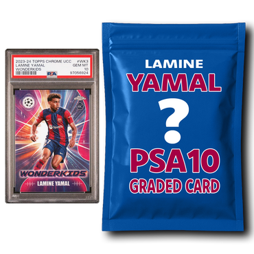 Lamine Yamal PSA 10 Graded Card Mystery Pack (ONLINE ORDER ONLY)