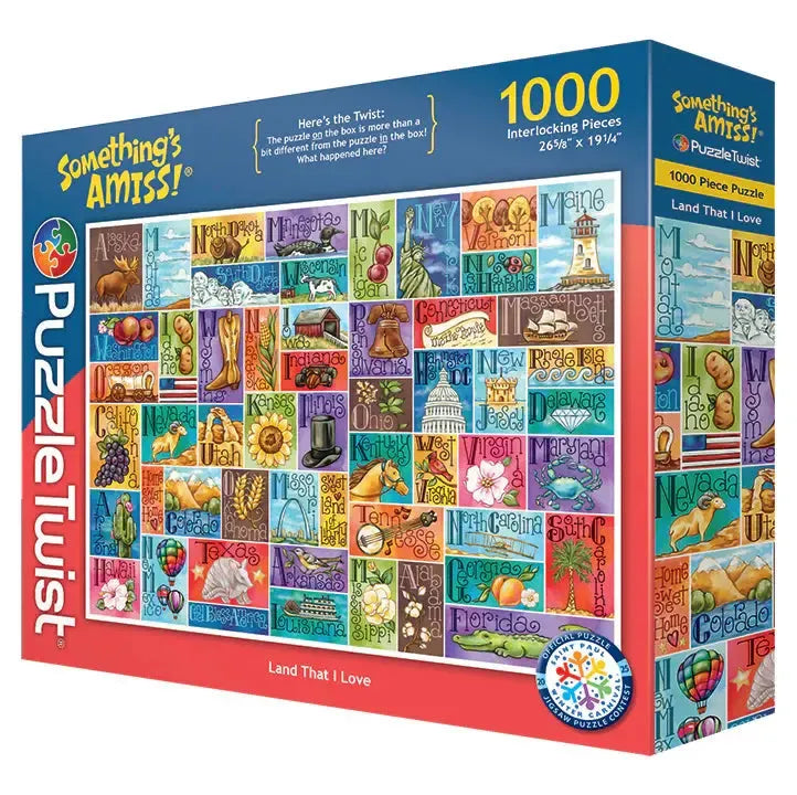 Land That I Love "Something's Amiss!" 1000 Piece Jigsaw Puzzle PuzzleTwist (ONLINE ORDER ONLY)