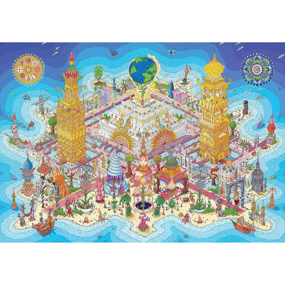 Land of Rutopia 1000 Piece Premium Jigsaw Puzzle Art & Fable