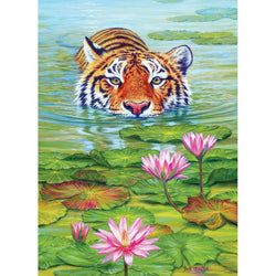 Land of the Lotus 1000 Piece Jigsaw Puzzle Cobble Hill (ONLINE ORDER ONLY)