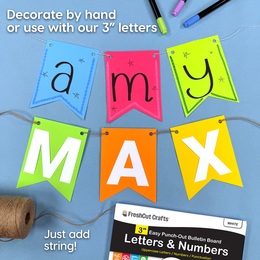 Large DIY Banner Flags (ONLINE ORDER ONLY)