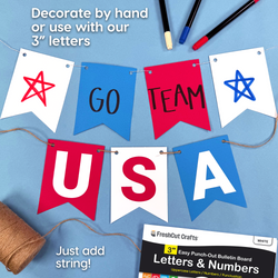 Large DIY Banner Flags (ONLINE ORDER ONLY)