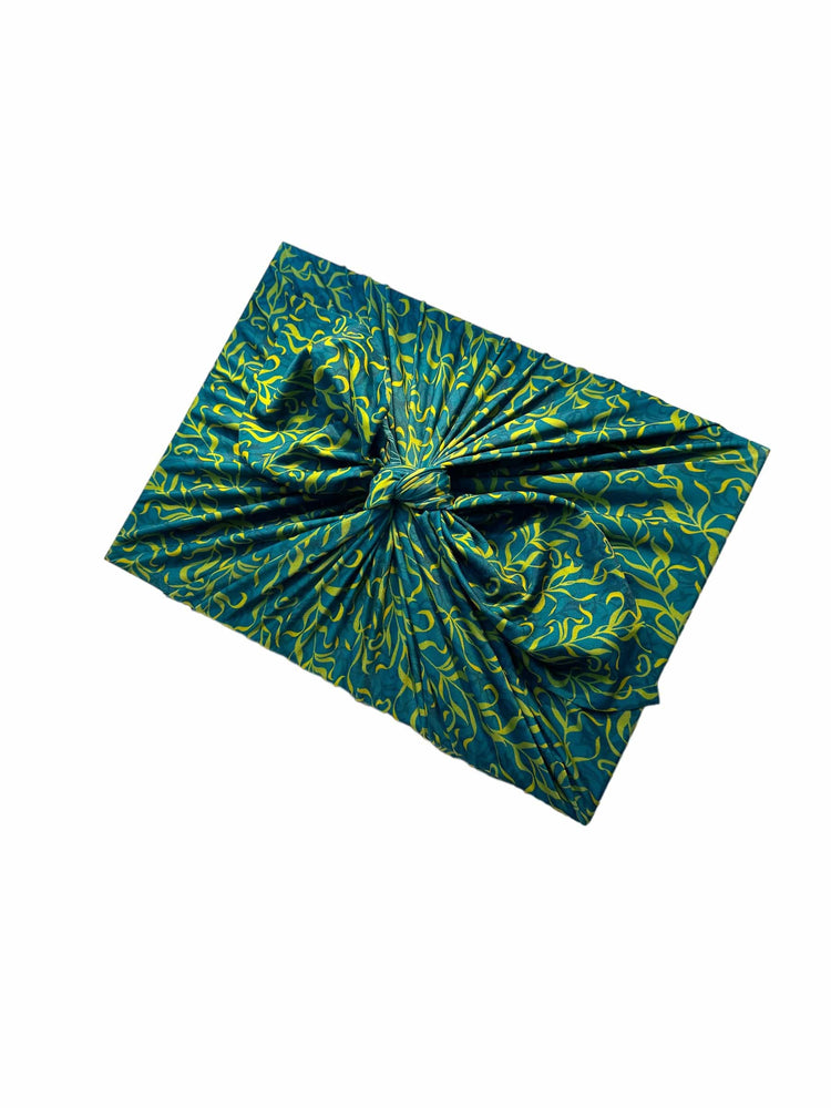 Large Reusable Cloth Furoshiki Gift Wrap | Kelp & Waves (ONLINE ORDER ONLY)