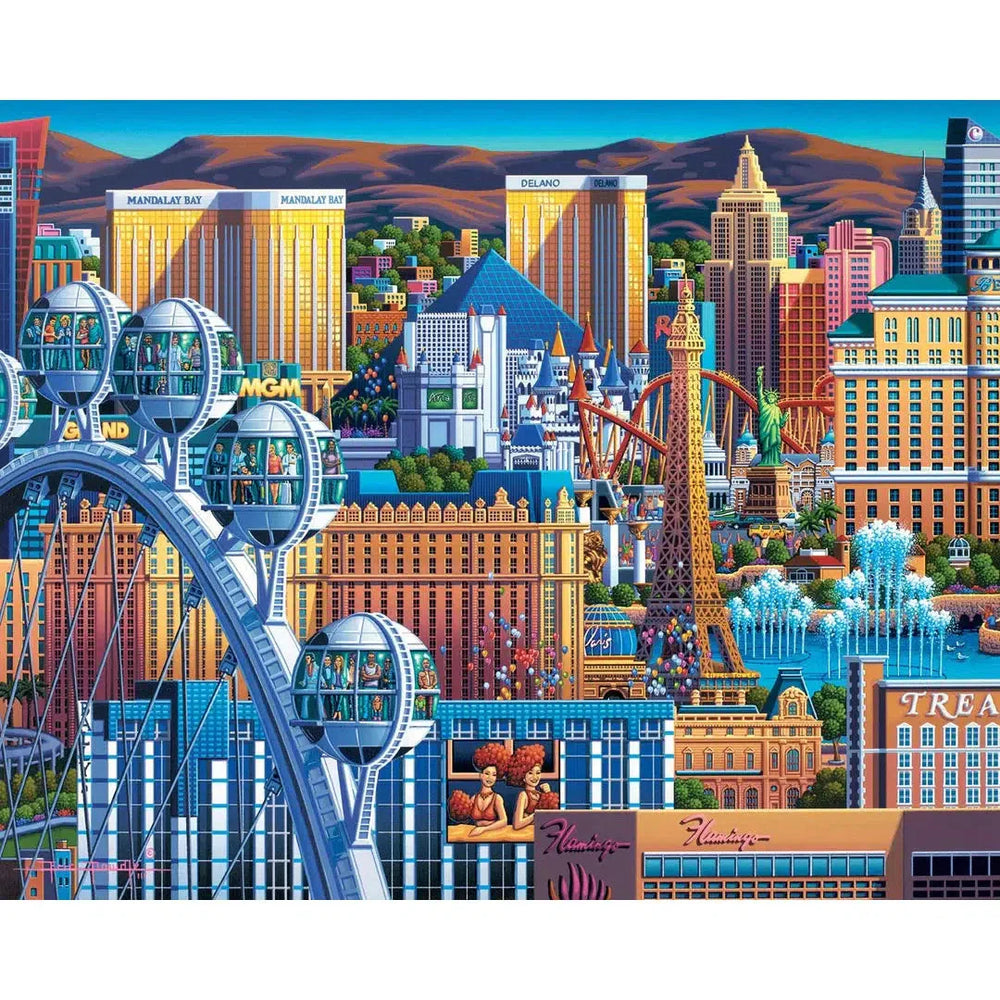 Las Vegas High Roller 500 Piece Jigsaw Puzzle Dowdle (ONLINE ORDER ONLY)