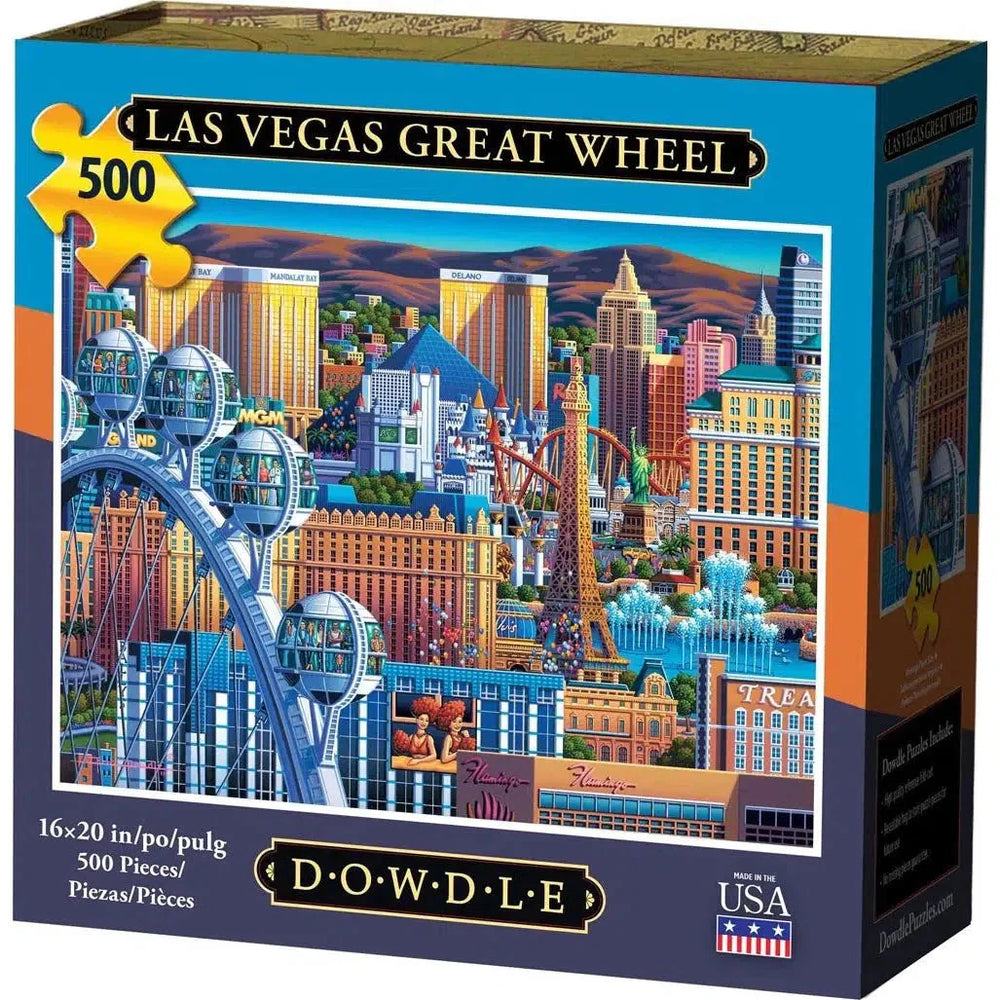 Las Vegas High Roller 500 Piece Jigsaw Puzzle Dowdle (ONLINE ORDER ONLY)