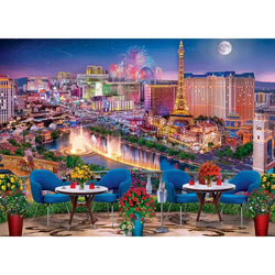 Las Vegas Living Color Scapes 1000 Piece Jigsaw Puzzle MasterPieces