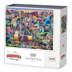 Las Vegas Strip 1000 Piece Jigsaw Puzzle Boardwalk (ONLINE ORDER ONLY)