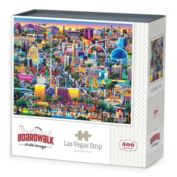Las Vegas Strip 500 Piece Jigsaw Puzzle Boardwalk (ONLINE ORDER ONLY)