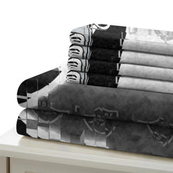 Las Vegas Raiders Bedding Set Duvet Cover Without Filler (Online Order Only)