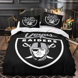 Las Vegas Raiders Bedding Set Duvet Cover Without Filler (Online Order Only)