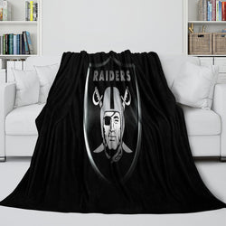 Las Vegas Raiders Blanket Flannel Fleece Throw (Online Order Only)