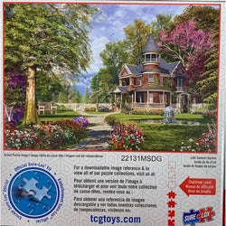 Late Summer Garden Puzzler's Choice 500 Piece Jigsaw Puzzle Sure Lox (ONLINE ORDER ONLY)