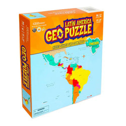 Latin America GeoPuzzle 50 Piece Jigsaw Puzzle Geotoys (ONLINE ORDER ONLY)