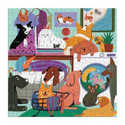 Laundry Dogs 500 Piece Jigsaw Puzzle Galison (ONLINE ORDER ONLY)