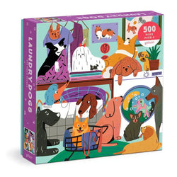 Laundry Dogs 500 Piece Jigsaw Puzzle Galison (ONLINE ORDER ONLY)