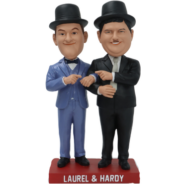 Laurel & Hardy Dual Bobblehead (Presale) (ONLINE ORDER ONLY)