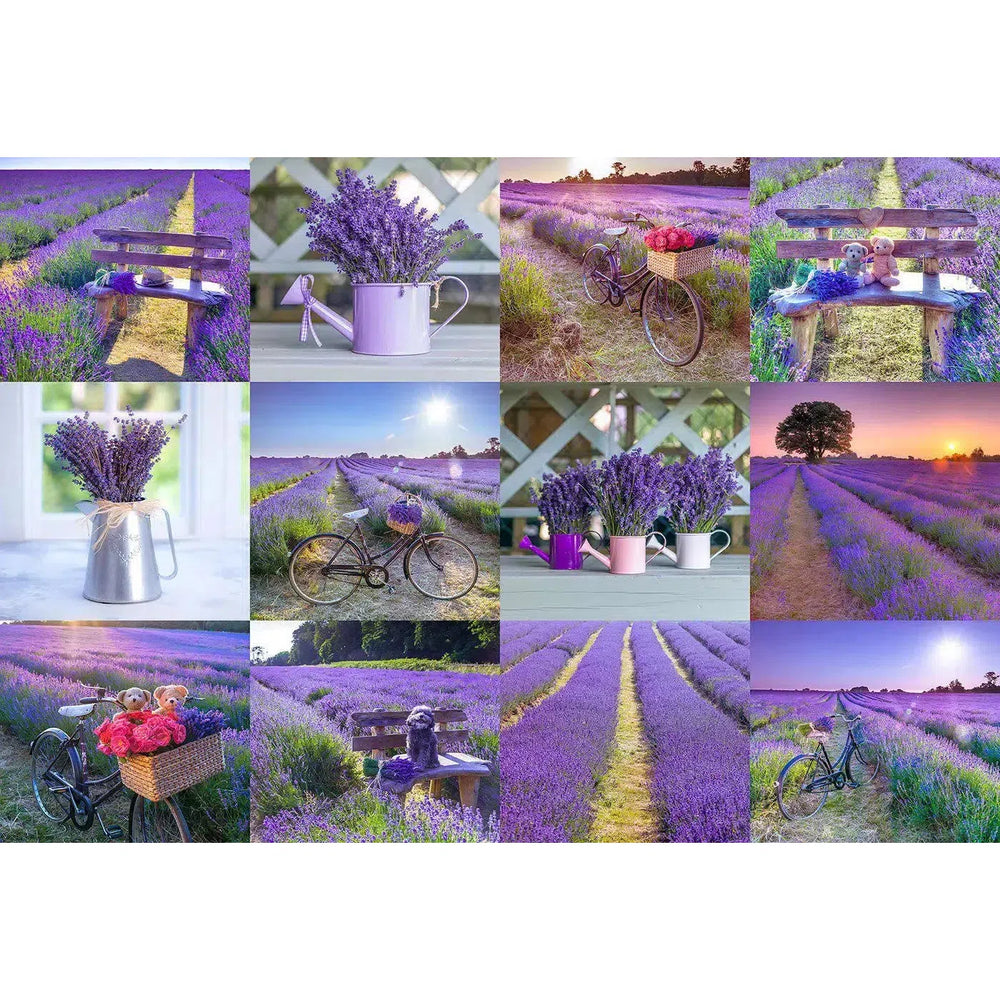 Lavender France 150 Piece Wood Jigsaw Puzzle Wooden City (ONLINE ORDER ONLY)