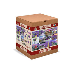 Lavender France 300 Piece Wood Jigsaw Puzzle Wooden City (ONLINE ORDER ONLY)