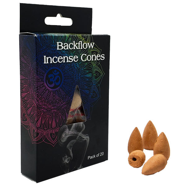 Lavender Scent Backflow Incense Cones Pack of 20 (Online Order Only)