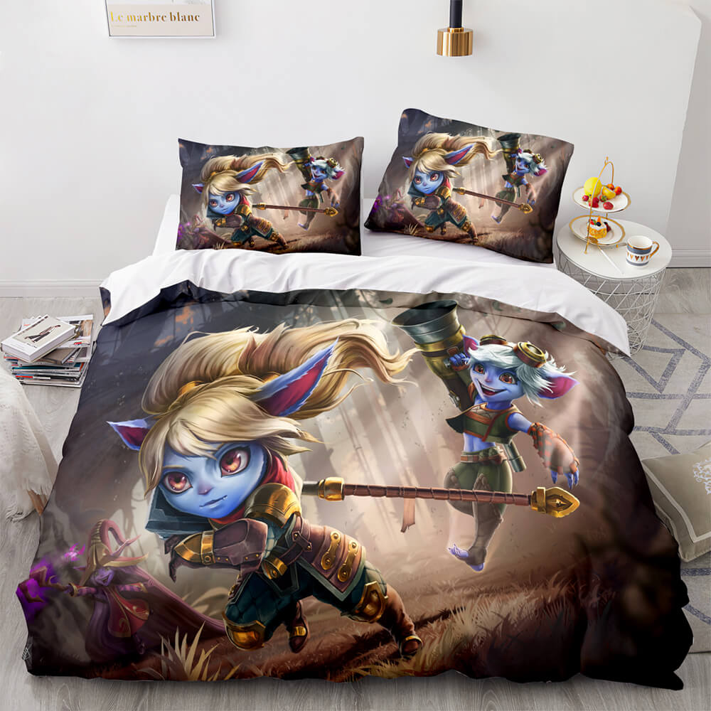 League of Legends Cosplay Bedding Sets Quilt Covers Without Filler (Online Order Only)