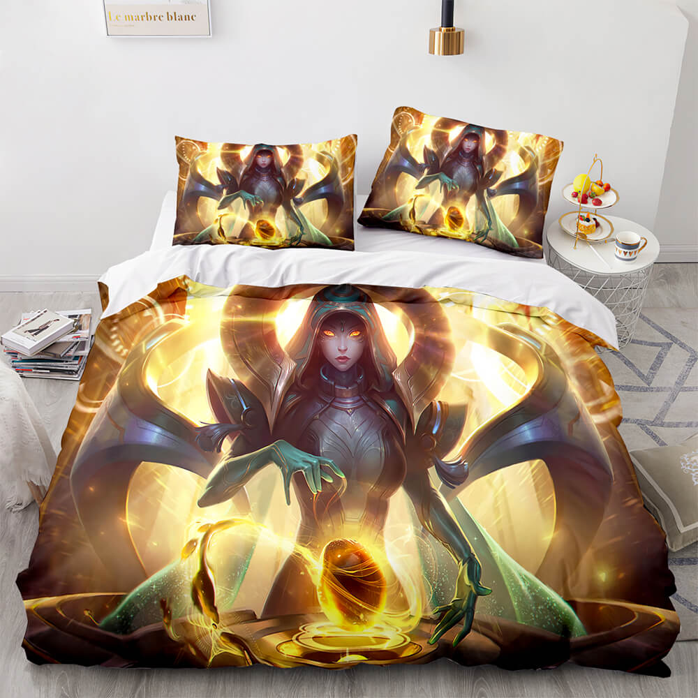 League of Legends Cosplay Bedding Sets Quilt Covers Without Filler (Online Order Only)