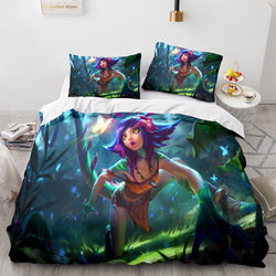 League of Legends Game Bedding Sets Quilt Covers Without Filler (Online Order Only)