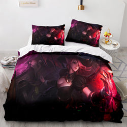 League of Legends Game Bedding Sets Quilt Covers Without Filler (Online Order Only)