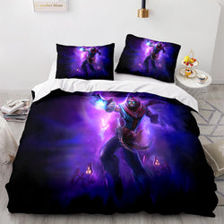 League of Legends Game Bedding Sets Quilt Covers Without Filler (Online Order Only)