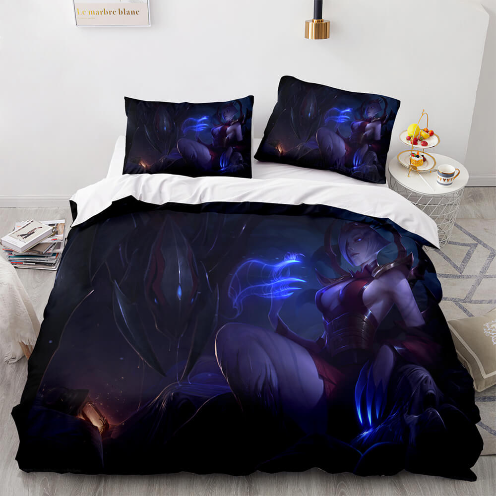 League of Legends Game Bedding Sets Quilt Covers Without Filler (Online Order Only)