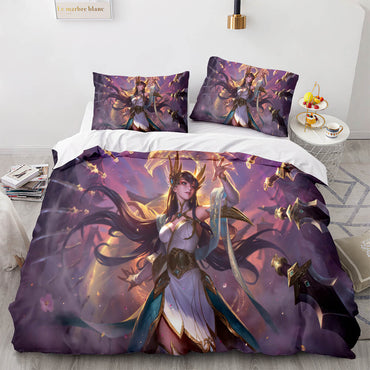 League of Legends Game Bedding Sets Quilt Covers Without Filler (Online Order Only)