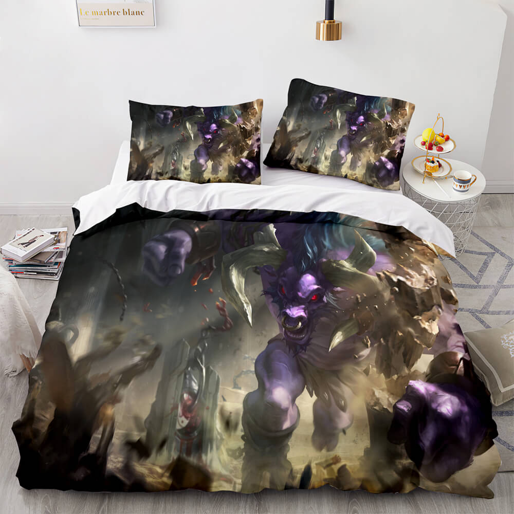 League of Legends LOL Cosplay Bedding Sets Quilt Covers Without Filler (Online Order Only)