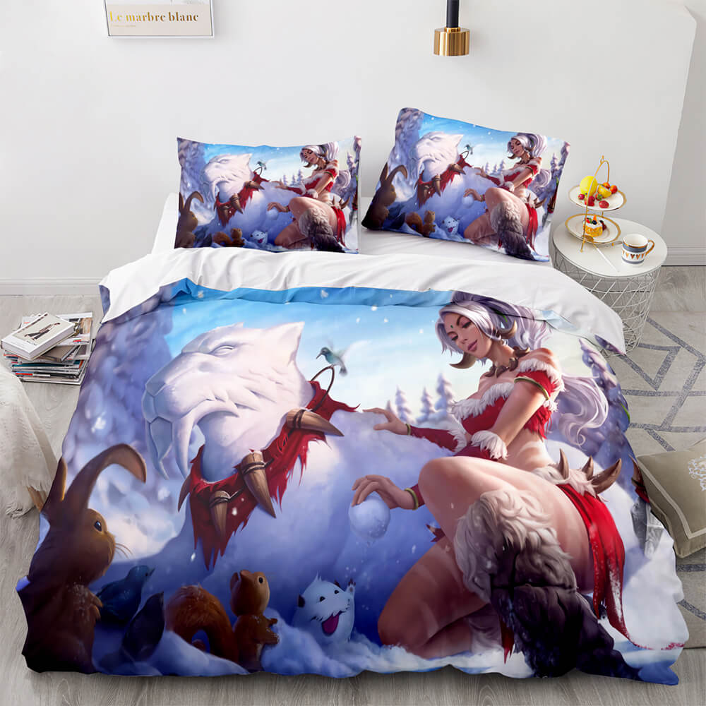 League of Legends LOL Cosplay Bedding Sets Quilt Covers Without Filler (Online Order Only)