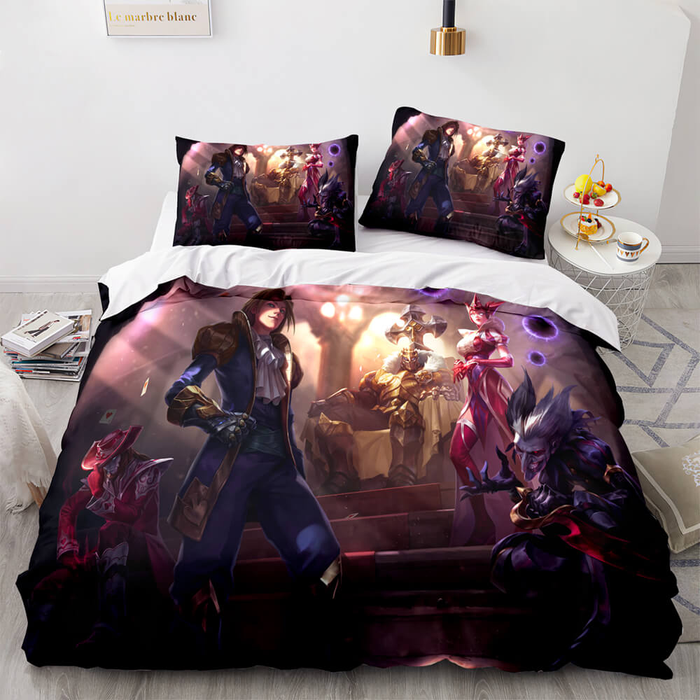 League of Legends LOL Cosplay Bedding Sets Quilt Covers Without Filler (Online Order Only)
