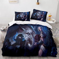 League of Legends LOL Cosplay Bedding Sets Quilt Covers Without Filler (Online Order Only)