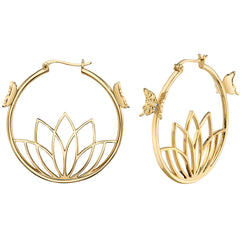 League of Legends X RockLove SPIRIT BLOSSOM Syndra Hoop Earrings (ONLINE ORDER ONLY)