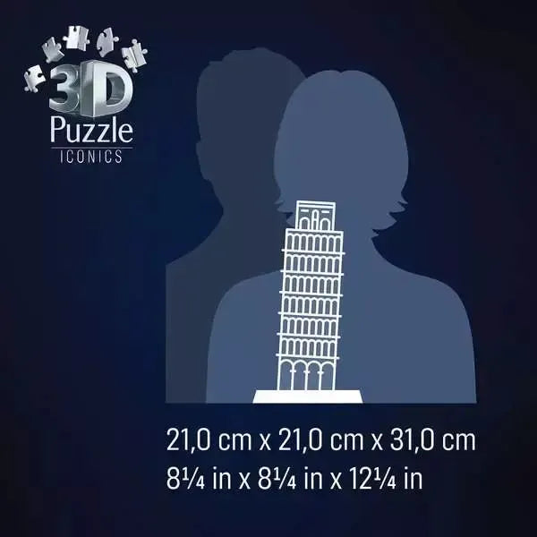 Leaning Tower of Pisa 231 Piece 3D Jigsaw Puzzle Ravensburger