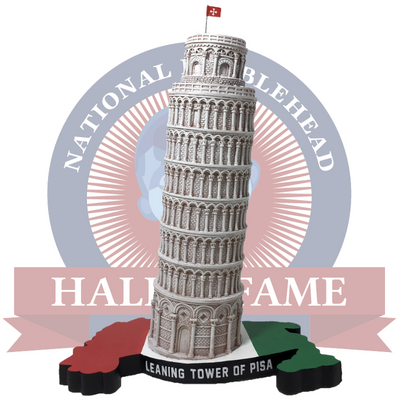 Leaning Tower of Pisa Bobble (ONLINE ORDER ONLY)
