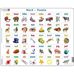 Learn to Read 40 Piece Tray Jigsaw Puzzle Larsen