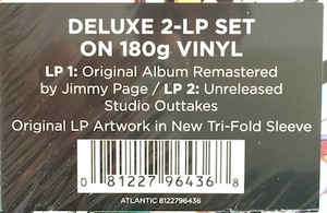 Led Zeppelin - Led Zeppelin III (Deluxe Reissue) [Vinyl] (ONLINE ORDER ONLY)