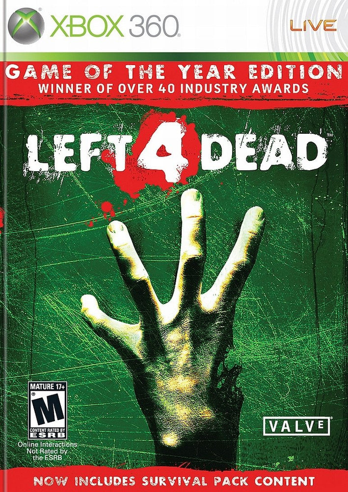 Left 4 Dead Game of the Year Edition (Xbox 360) (ONLINE ORDER ONLY)