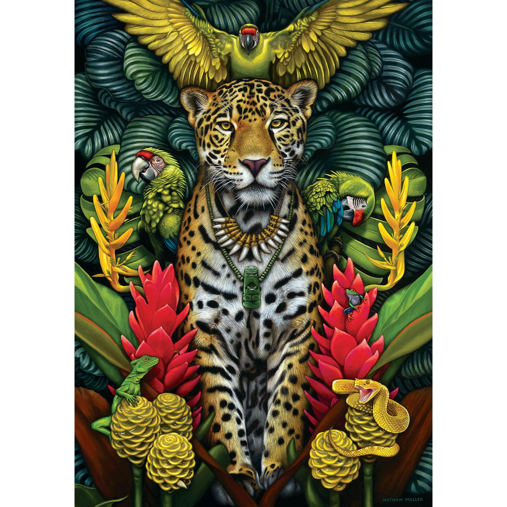 Legend of the Jaguar Shaman 1000 Piece Premium Jigsaw Puzzle Art & Fable (ONLINE ORDER ONLY)