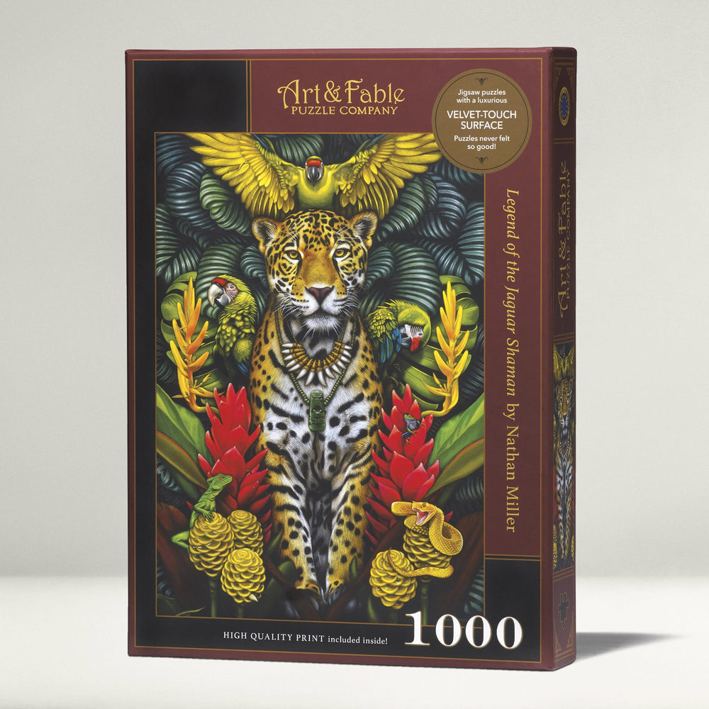 Legend of the Jaguar Shaman 1000 Piece Premium Jigsaw Puzzle Art & Fable (ONLINE ORDER ONLY)