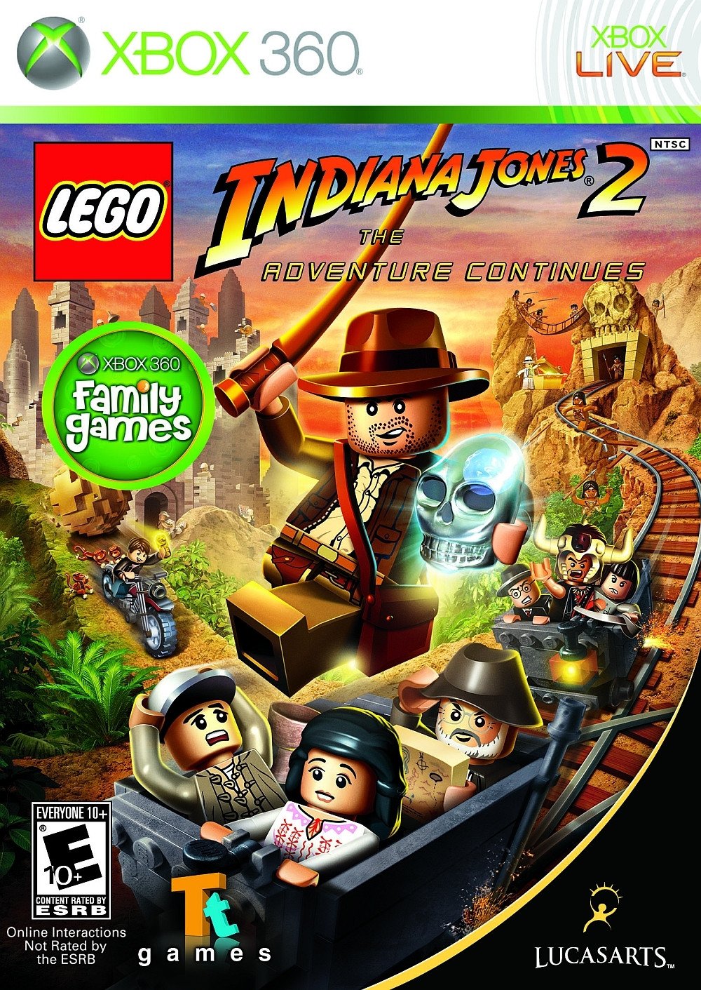LEGO Indiana Jones 2: The Adventure Continues (Xbox 360) (ONLINE ORDER ONLY)
