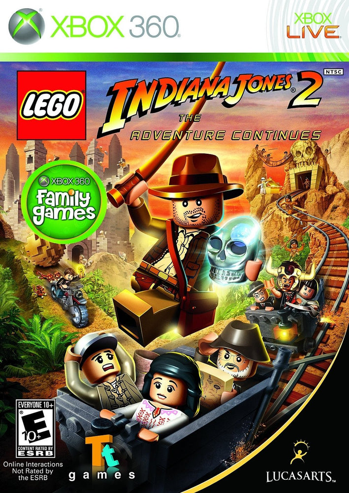 LEGO Indiana Jones 2: The Adventure Continues (Xbox 360) (ONLINE ORDER ONLY)