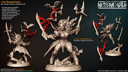 3D Printed Artisan Guild Lenora Drakenmiryan The Bloodhunt 28mm 32mm (Online Only)