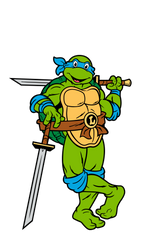 FiGPiN: Teenage Mutant Ninja Turtles - Leonardo #566 (ONLINE ORDER ONLY)
